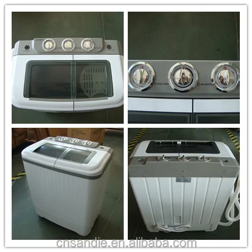  Сертификаты CE CB ISO9001 Двойная ванна полуавтоматическая стиральная машина для одежды мини