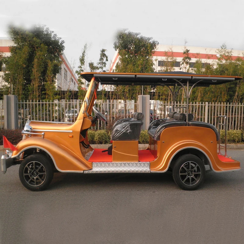 Hot sale 6 Person Electric Classic Car Style Golf Cart