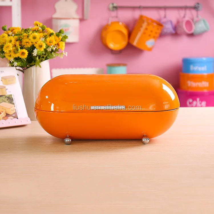 Bread storage canisters metal powder coating bread bins