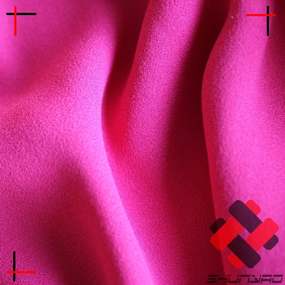 
viscose rayon dobby crepe fabric for fashion wear 