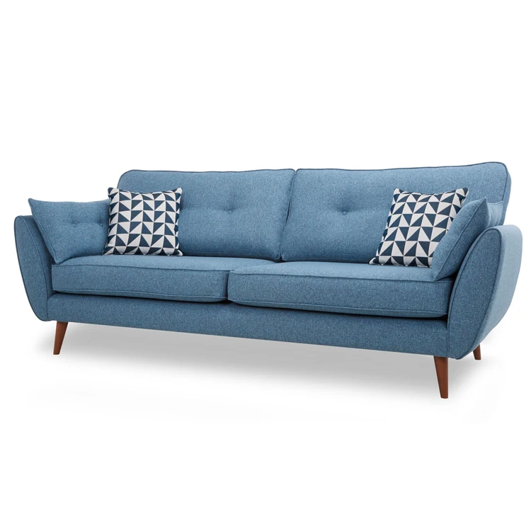 Best Sell  American Style Newest Fabric Sofa Set Designs