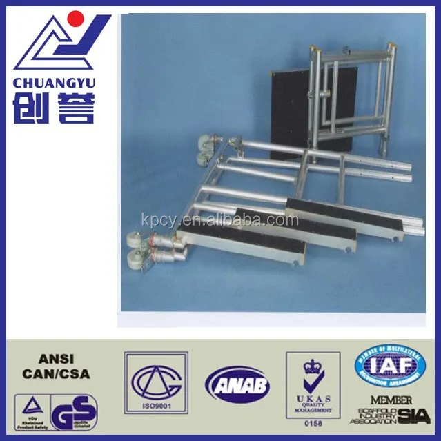 mini portable aluminum scaffolding