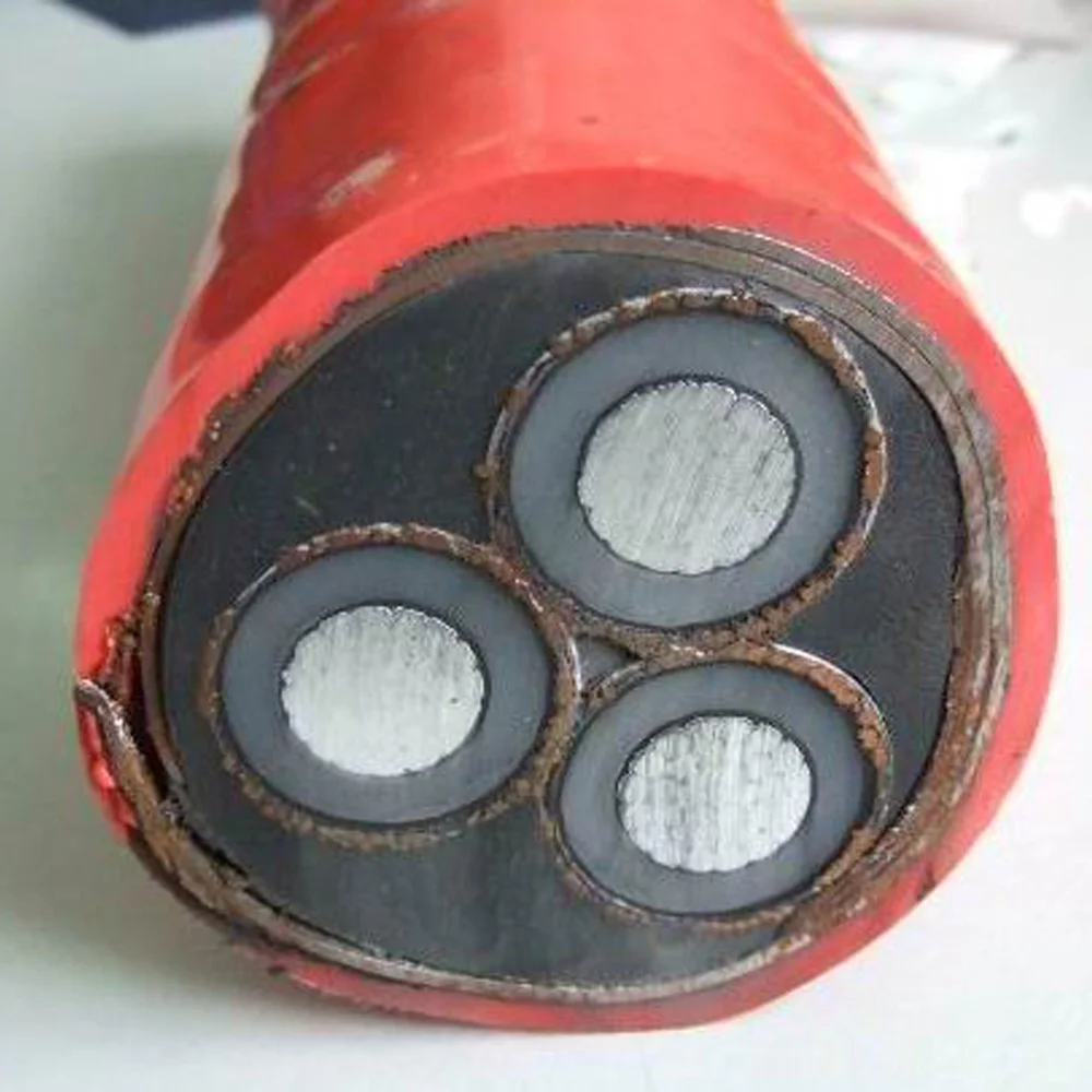 
3 core 240 185 150 120 mm2 pvc xlpe insulated cable 35kv copper core xlpe insulated steel wire armored cable 