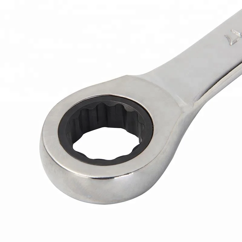 8PCS Ratchet Ring Combination Spanner Wrench Hand Tool Set For Car Repair