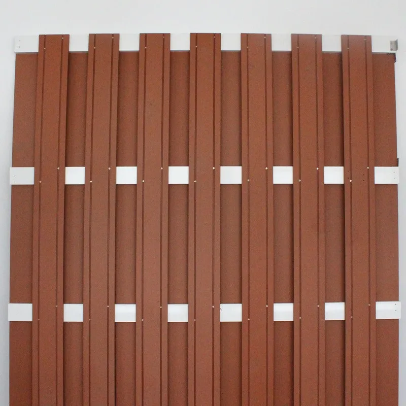 European outdoor basic wpc fence for garden decoration 1800*1800mm with 143*13 board