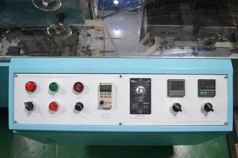 High speed Drinking Straw packing machine