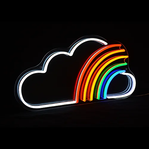 Custom LED Neon Sign Weather LED Light neon rain and clouds sign light neon
