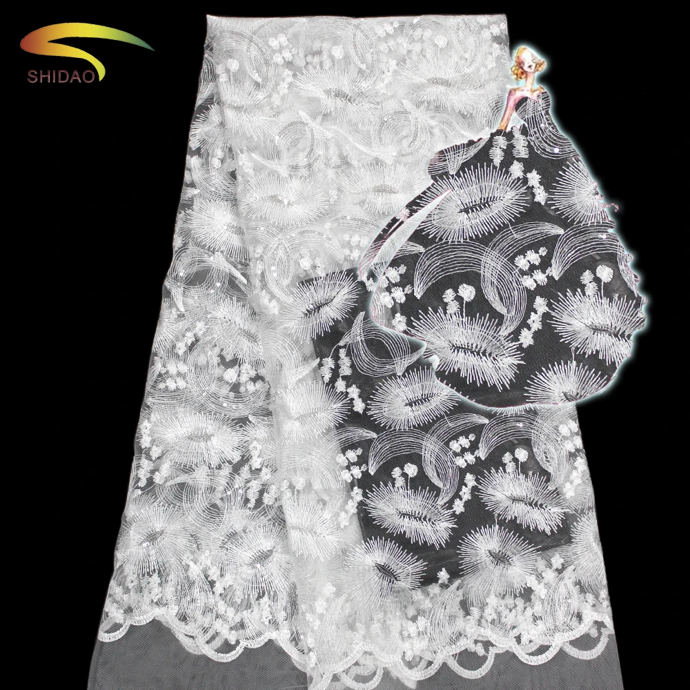 top one textile sequin water soluble fabric long tulle mesh embroidered wedding veil lace