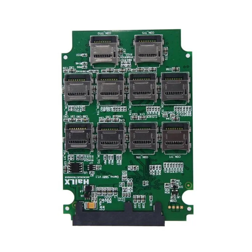 10 x Micro SD TF карта памяти к SATA SSD адаптер + RAID Quad 2 5