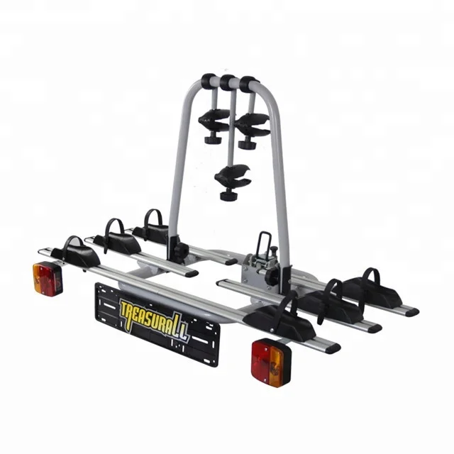 aluminum tow ball mounted bike rack bicycle carrier for 4 bikes Car auto TB-010D4