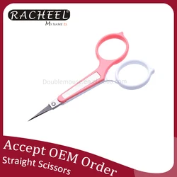 CY-131 Makeup Stainless Steel Eyelash Extension Scissors White and