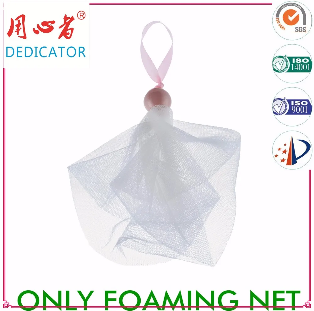 Foam net Facial cleanser  plastic net bag mesh B14