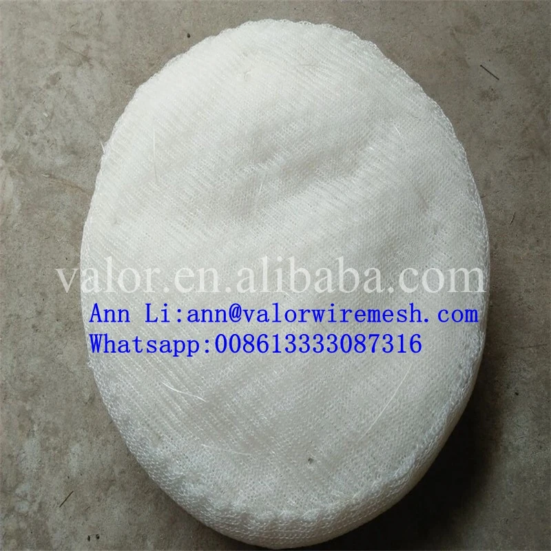 Why choose pp Demister mist eliminator, dougnut shaped demister pad in section