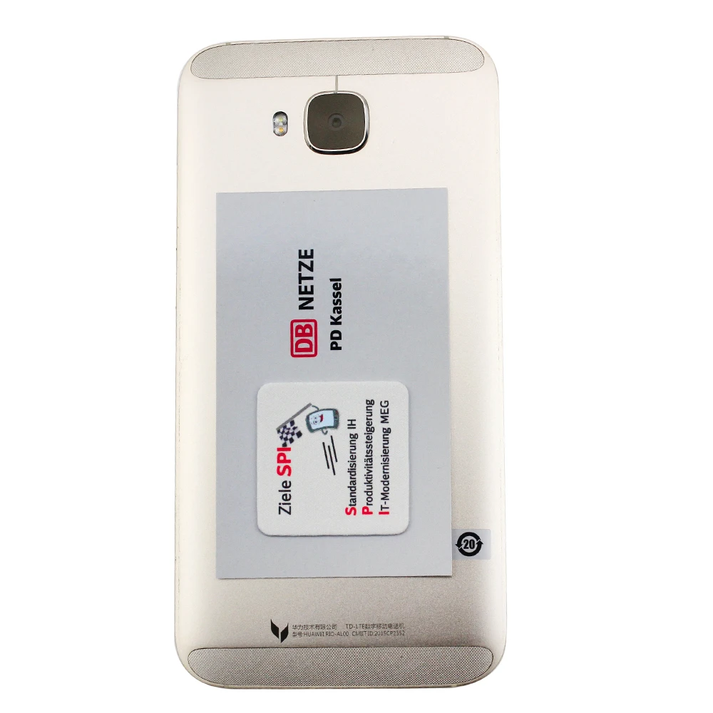 2020 White Phone Back Sticker Use for Radiation Proof OEM with Your Logo