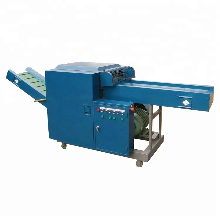 fibre cutting machine /waste cloth cotton wool leather cutting machine