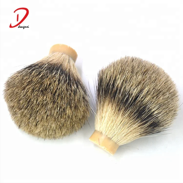 High quality Super badger hair knot Shaving brush knots Customized size