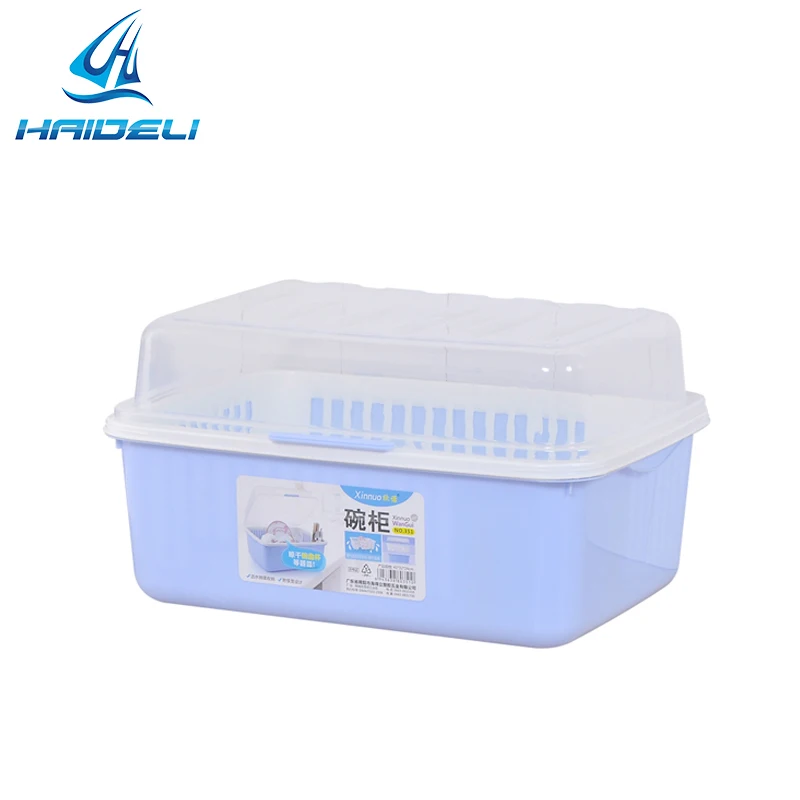 kitchen tableware case plastic small kitchen bowl cupboard with lid