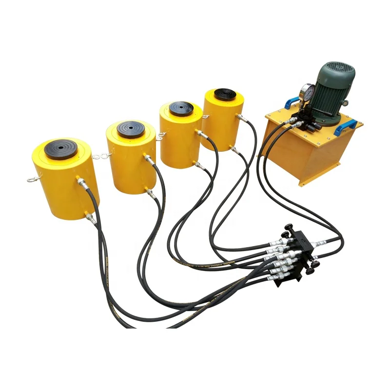 50-1000ton 63Mps hydraulic double acting cylinder for maintenance of large equipment on sale