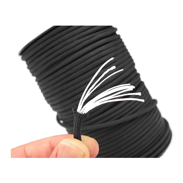 Outdoor Nylon Military Survival Kit 550 Paracord Rope 4mm Umbrella  7 Strands Keychain Bracelet Camping parachute