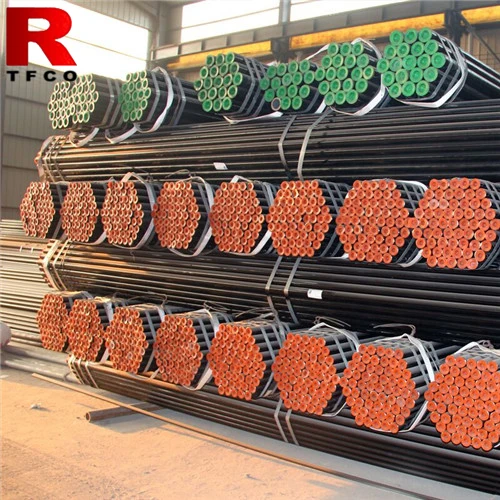 ASTM API 5L X42-X80 Seamless round Pipe Stainless Steel and Iron Material for Petroleum Gas Pipelines Building Metal Material