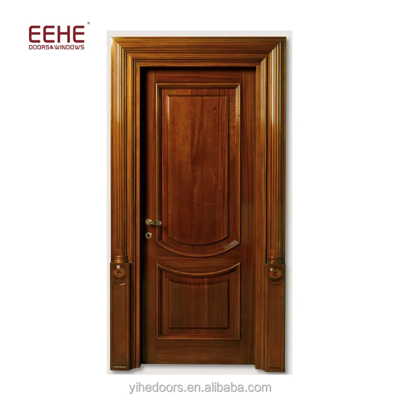 Nigeria swing steel wooden door