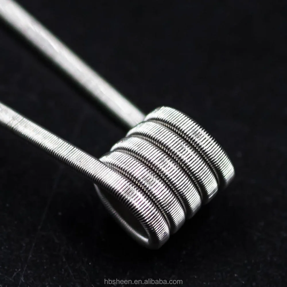 
 Sheen горячая Распродажа Ni80 сплавленная проволока сопротивления Клэптона предварительно изготовленная катушка для электронной сигареты вейп катушка  