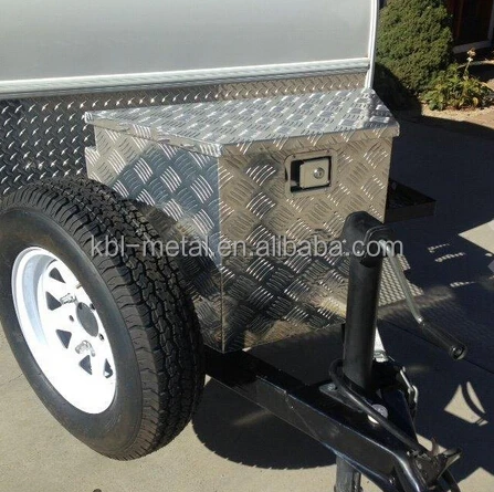 Aluminum Trailer Truck Pickup Tool Box Underbody Underbed Tongue Tool Box UTE Truck Storage Toolbox