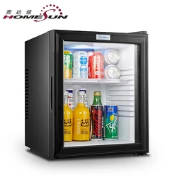 BCG-32B Best Black Cool Glass Door Mini Fridge For Sale