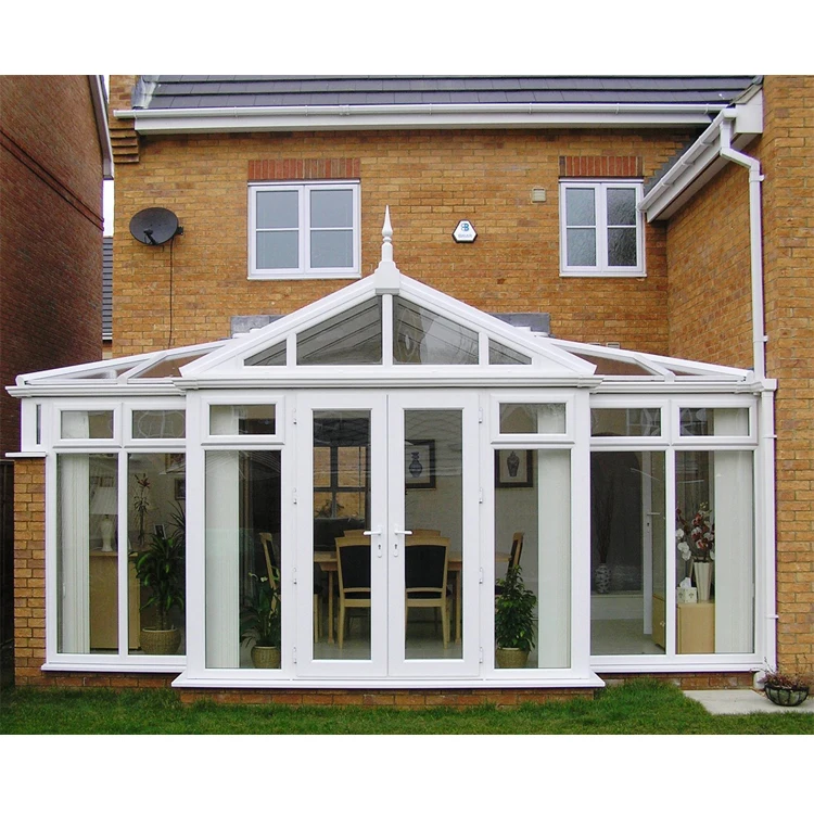 All Season Aluminum  Portable Sunroom House Custom Garden Outdoor Glass Room  Winter Garden Sunroom