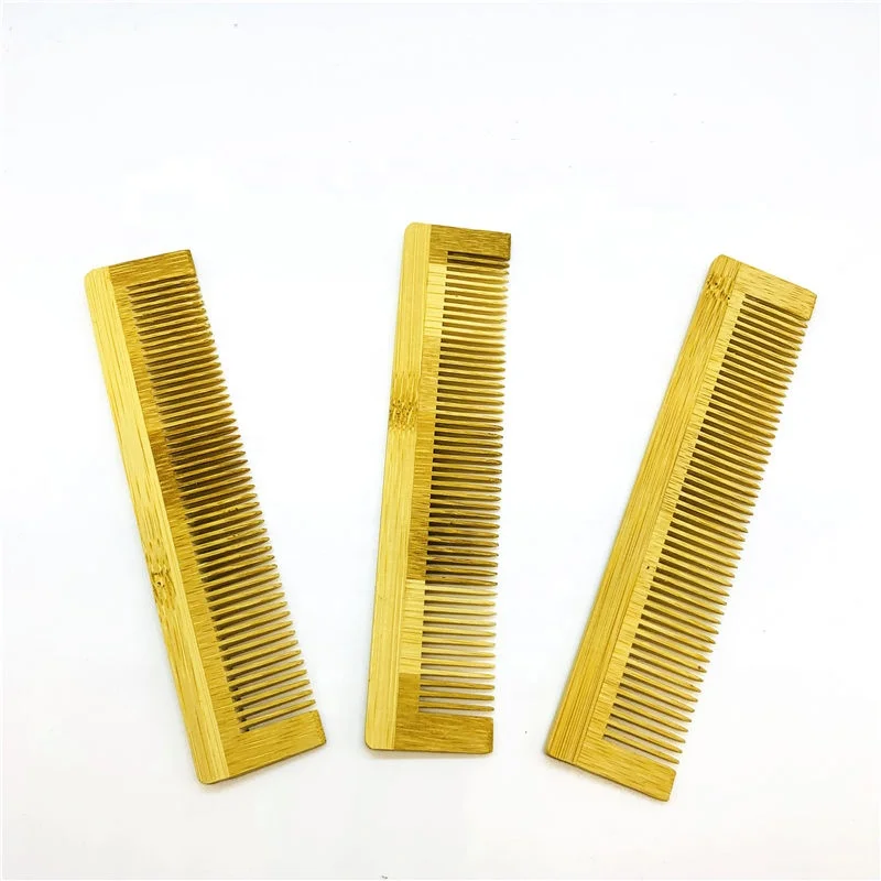 Handcrafted Neem Wood Comb Non Static Eco-friendly Great for Scalp and Hair health bamboo natural comb