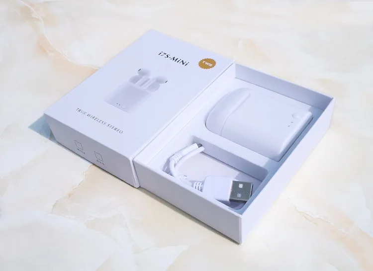 2019 Заводской магазин BT 5,0 наушники True Stereo водонепроницаемые i7s Mini Tws Беспроводное зарядное устройство наушники