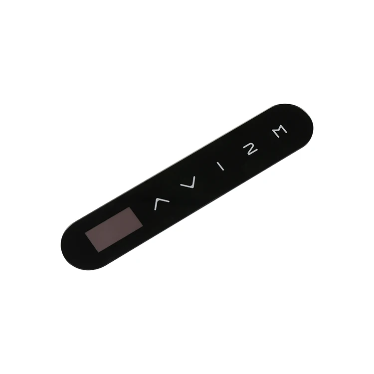 Custom Glass Electronical Touch Switch Control PMMA Panel