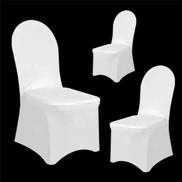 Cheapest price chair cover white wedding white chair cover chair cover white