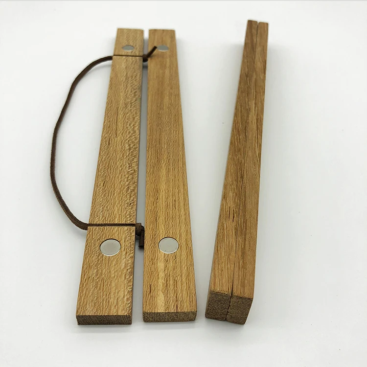 10 Inch Magnetic Poster Hanger Frame Wooden Magnet Canvas Artwork Print Dowel Poster Hangers Frames Hanging Kit