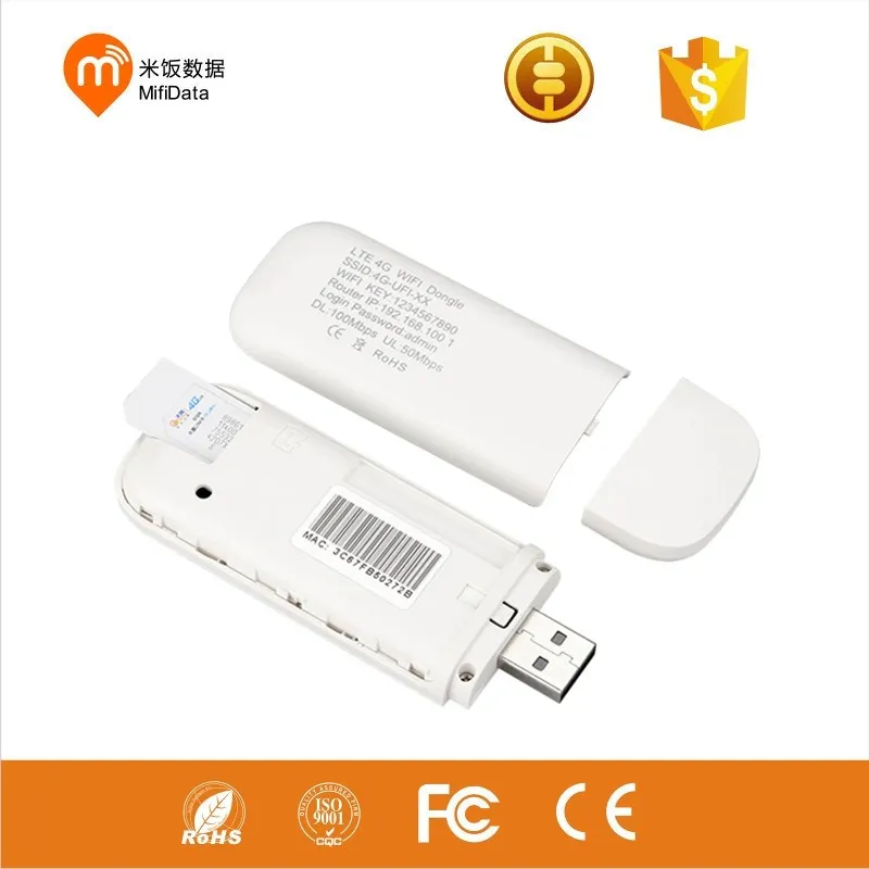 
Fast Speed WiFi 4g Dongle 4G USB Wi-Fi SIM Card Dongle 