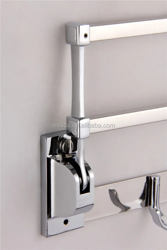 Wesda аксессуары для ванной комнаты Полка для полотенец и одежды из нержавеющей стали и сплава 2029