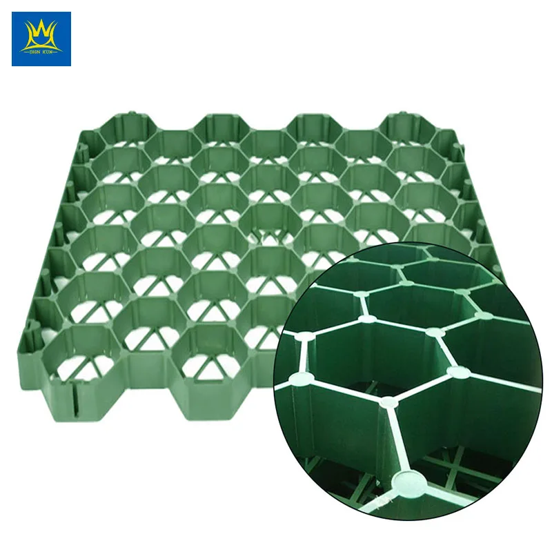 HDPE grass grid 40mm 50mm 70mm Drainage Storage Lawn Grass Planting Grid