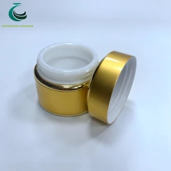 foaming soap 50ml 53400 cosmetic frosted opal white color painting cosmetic cream glass jar