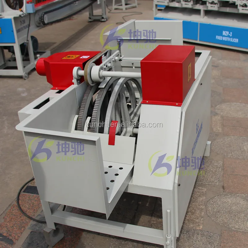 Top quality wooden skewer making machine / bbq stick making machine supplied by KUNCHI