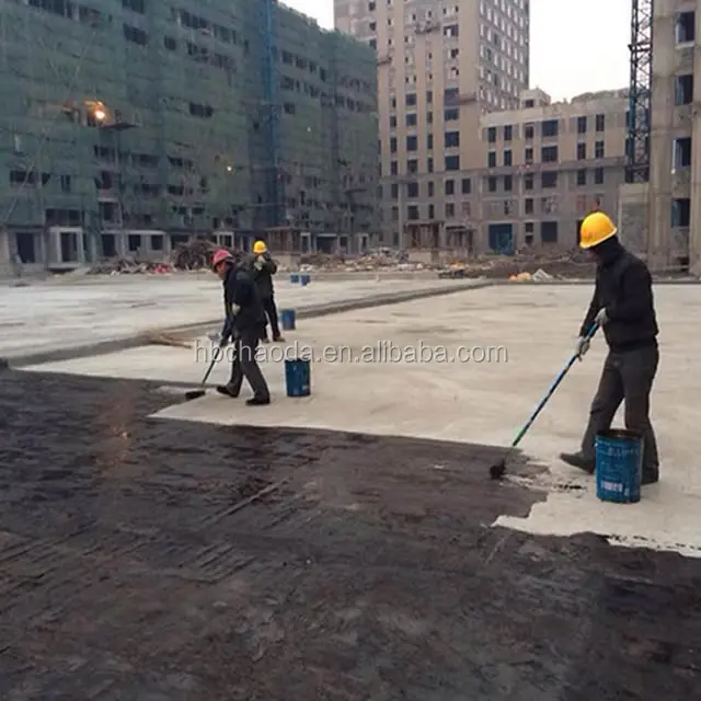 
Non solidify rubber bitumen waterproofing coating/paint for shower 