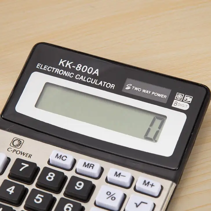 High Quality Promotional Gifts Plastic Electronic Calculadora Cheap 8 Digit Calculator With Simple Design