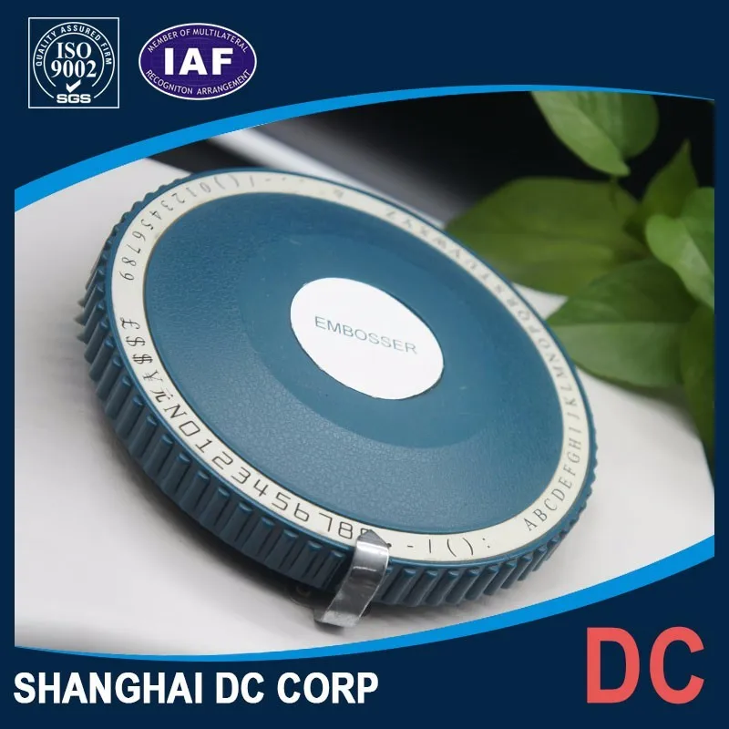 High Precision Metal Business Cards Embosser Machine