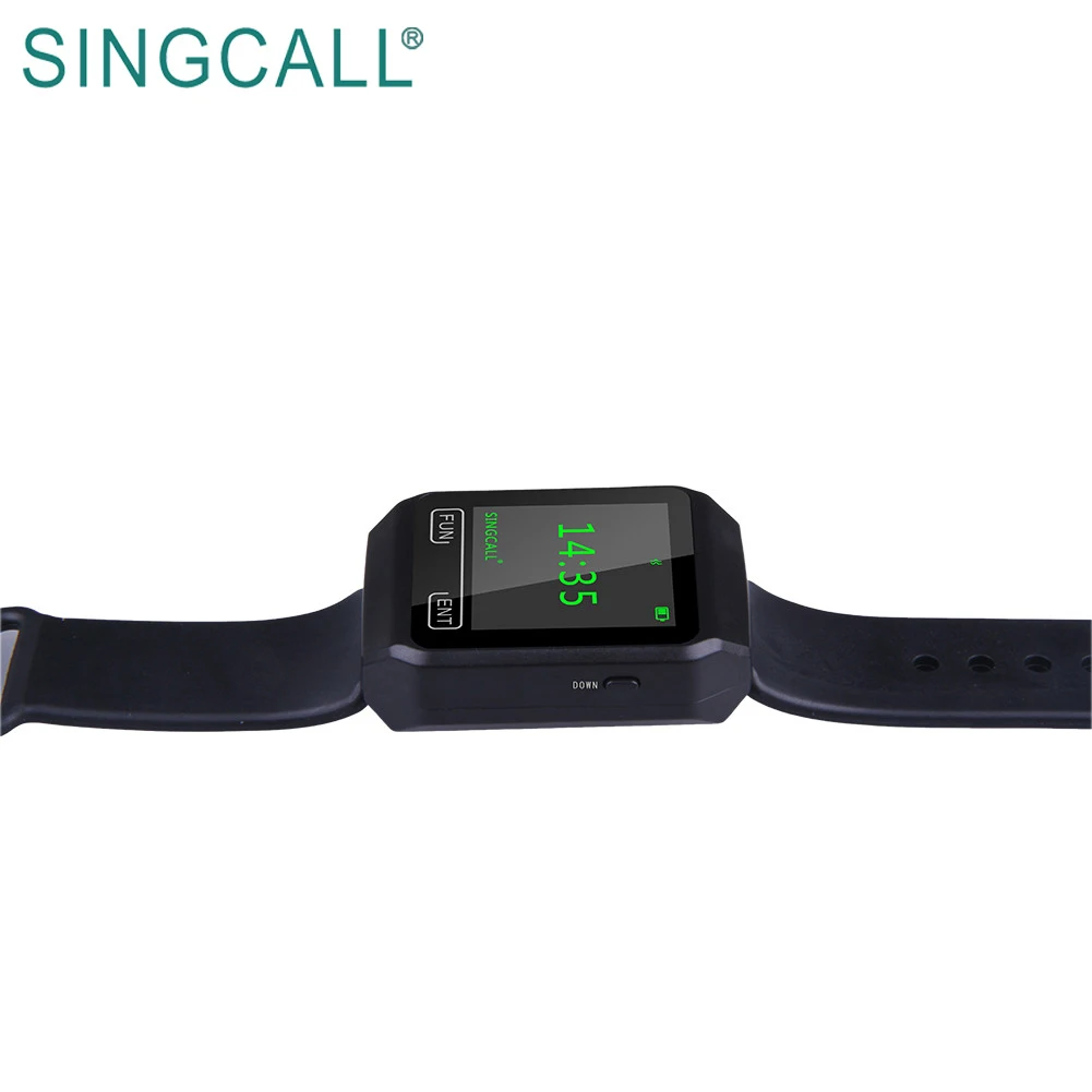  SINGCALL Кофейня Беспроводная умная передача данных по вызывающего абонента пейджер вызова официанта