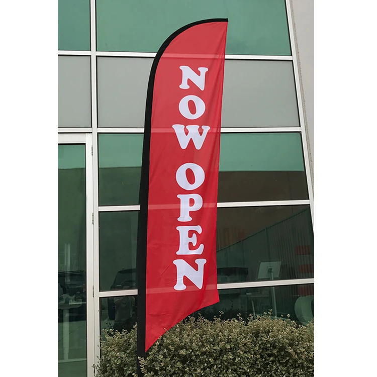 NX telescopic flying flag street roadside advertising feather flag banner