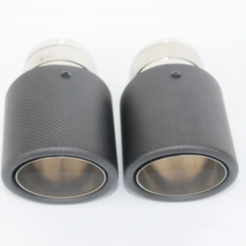 Efficient Competitive Price car accessories auto parts Carbon Fiber Exhaust Muffler Pipes Exhaust Tips
