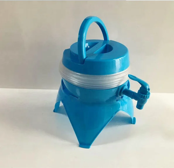 Portable Folding 5.5 L Collapsible Beverage Water Dispenser for Outdoor Drink