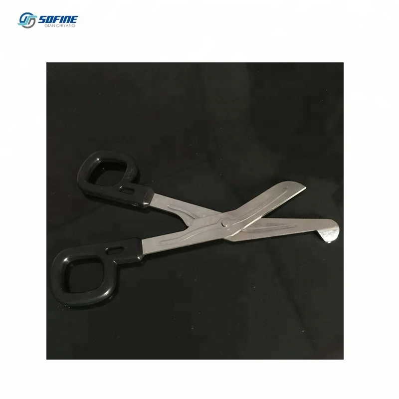 
Stainless Steel Tough Cut Medical Nurse Scissors with Plastic Handle Gauze Shears Utility Scissor / Bandage Scissors 