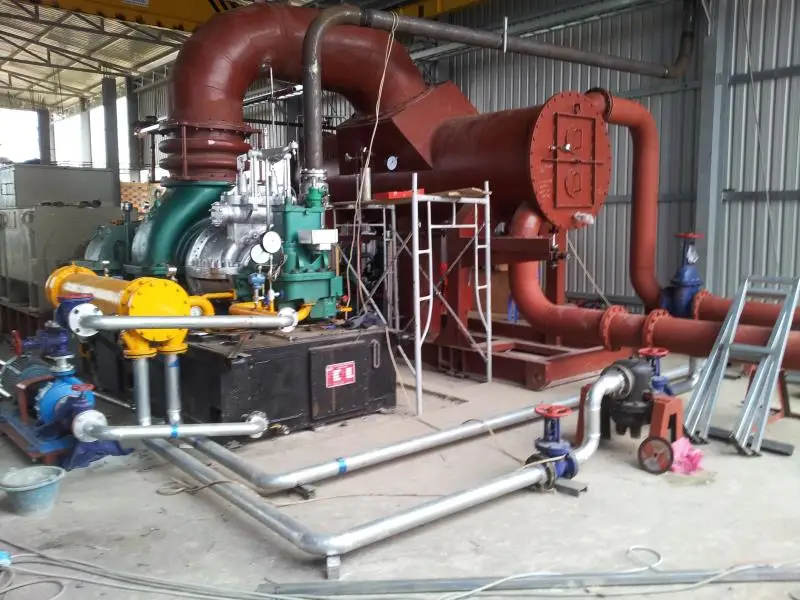 superheater steam boiler and  generator 1500KW