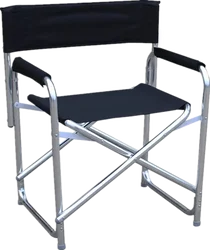 Camping Aluminum  Directors Chair Portable Collapsible Metal Tall Folding Outdoor Beach Foldable Picnic Chair