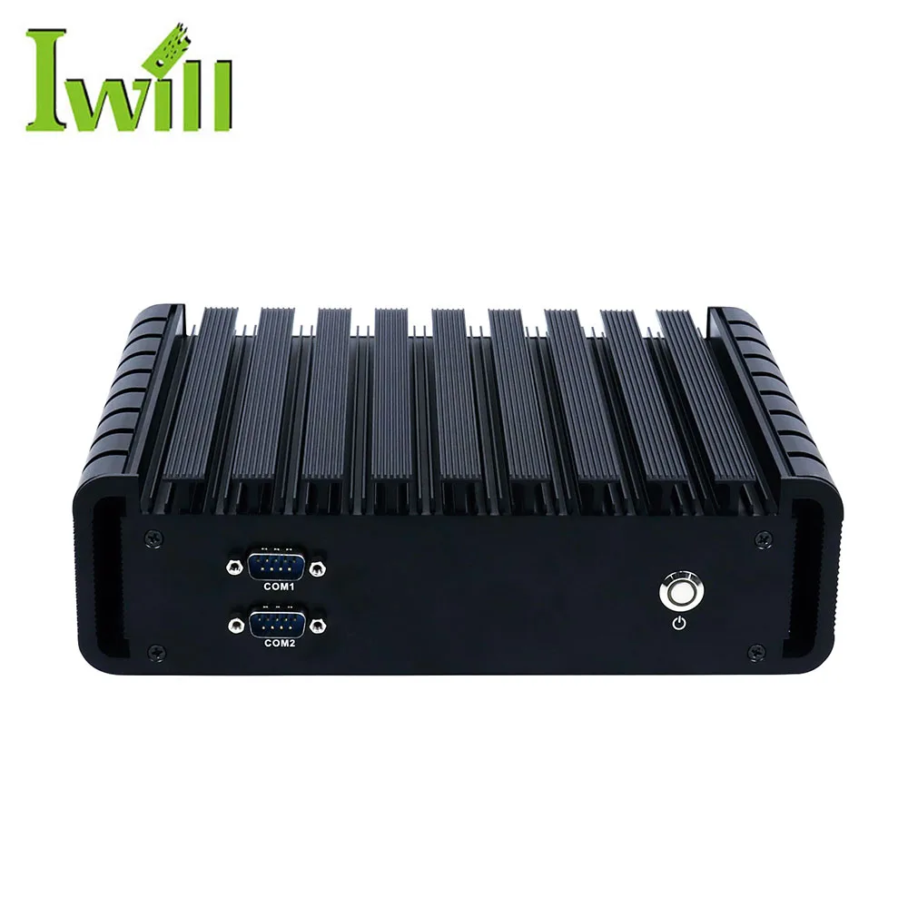 Встроенный ПК 3855U/I3/I5/I7 IBOX603 4POE 5LAN безвентиляторный промышленный ПК для камер